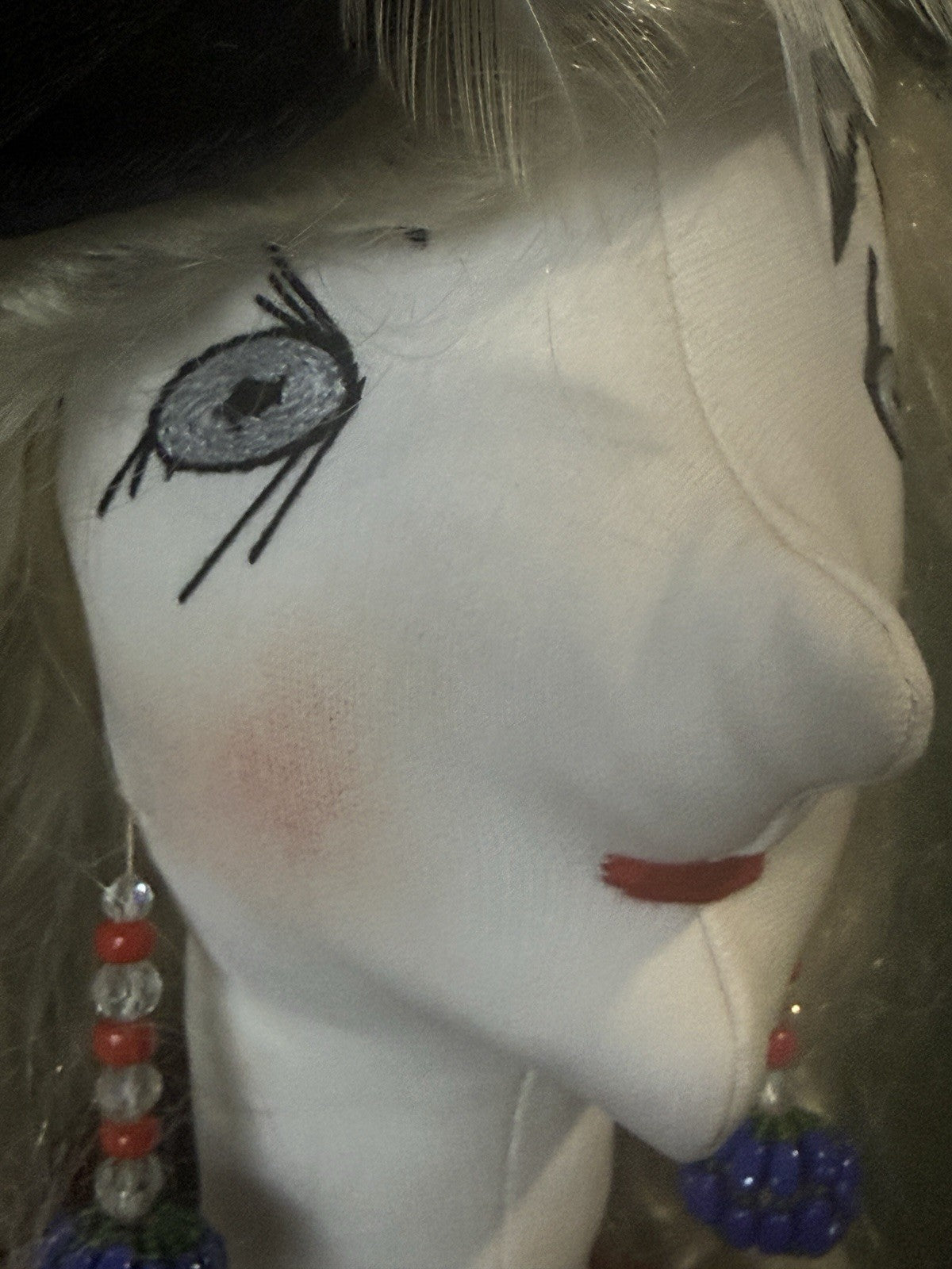 Large!!! 49” OOAK Artist Handmade Whimsical Cloth Doll “Alison Stanley”