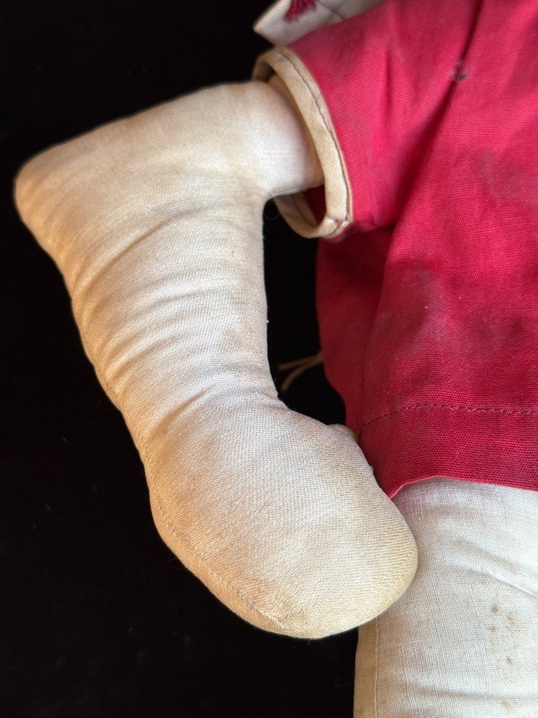 Early Knickerbocker 17.5" Popeye the Sailor Man Cloth Rag Doll