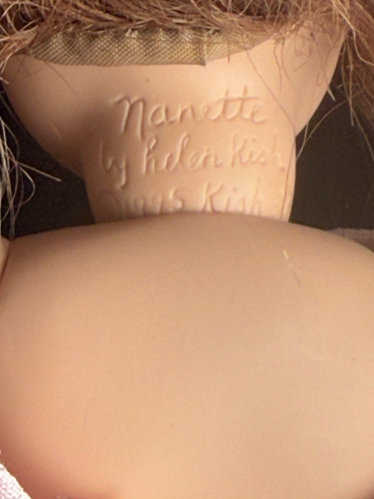 Collectible 12" Vinyl Helen Kish Nanette Jointed Doll