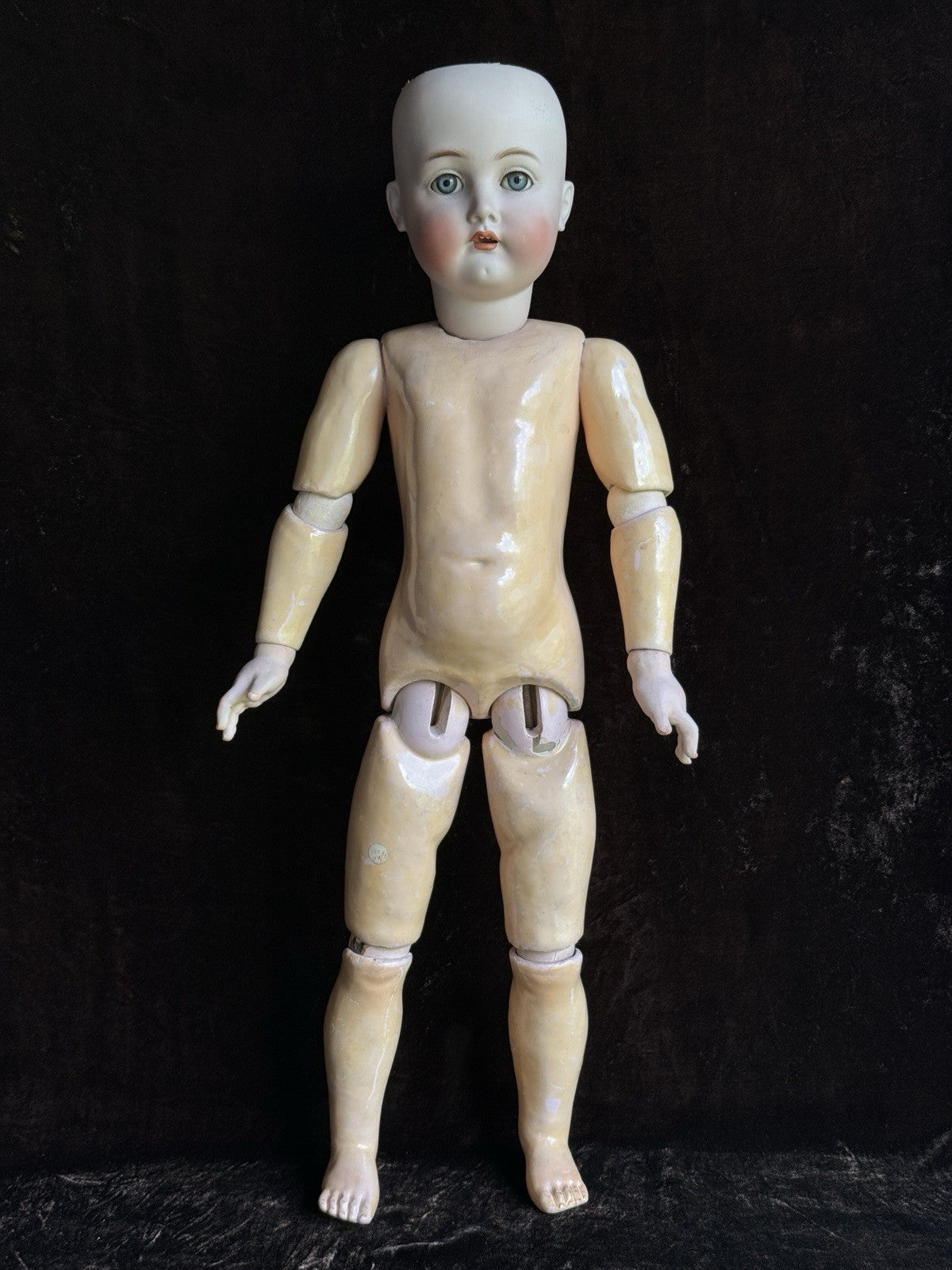 Antique German 27” Kammer Reinhardt Simon Halbig 403 69 Bisque Head Doll