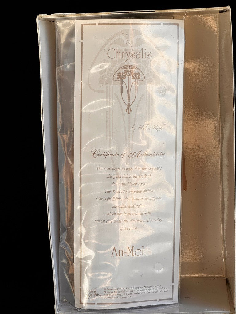 Collectible Helen Kish Chrysalis An-Mei Doll New in Box