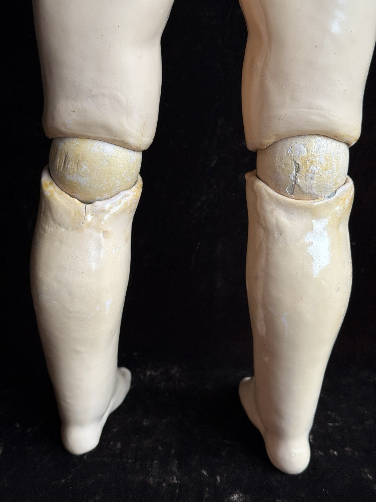 Large Antique German 34” Armand Marseille Bisque Head Doll