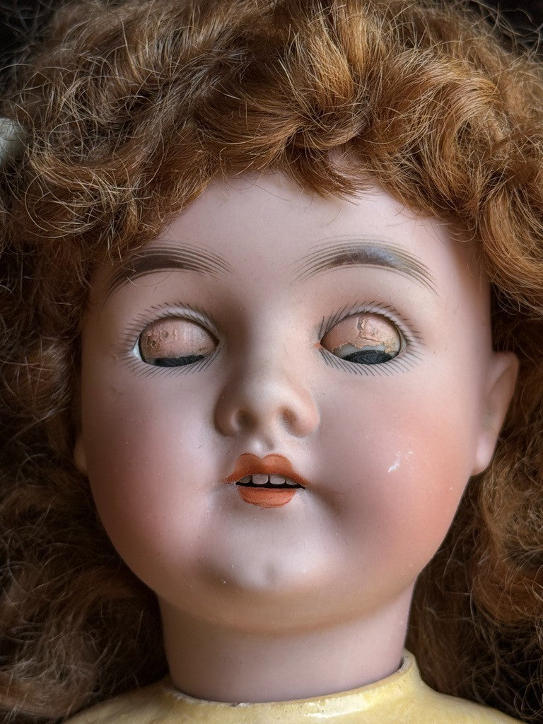 Antique German 21” Karl Hartmann 285 Bisque Head Doll