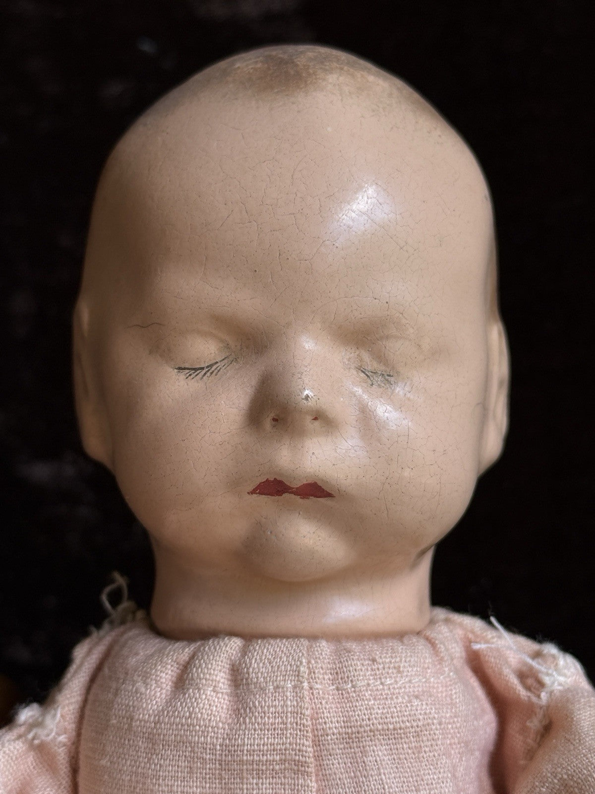 Antique American Effanbee 12.5” Composition Babyette Doll