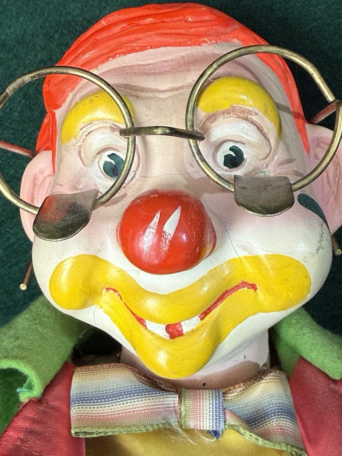 Lot Of 4 Vintage 1960’s Collectible Clowns Dolls & Wizard Of Oz Scarecrow