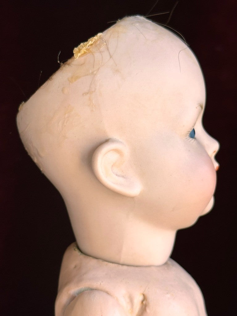 Rare Antique German 11” Bahr & Proschild 604 Bisque Head Baby Doll