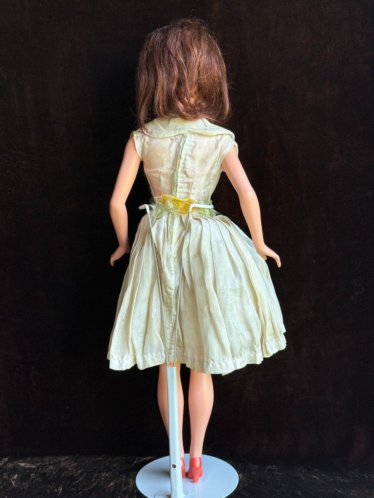 Rare Vintage Italian 25.5" Ottolini Sonia Flirty Eyes Plastic Fashion Doll