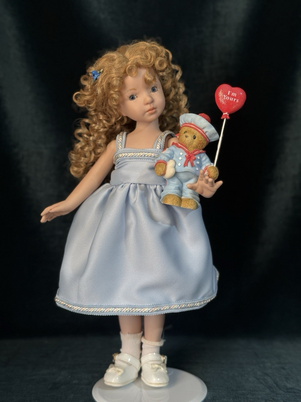 Porcelain 12” Doll “Michelle” By Dianna Effner Expressions Molds