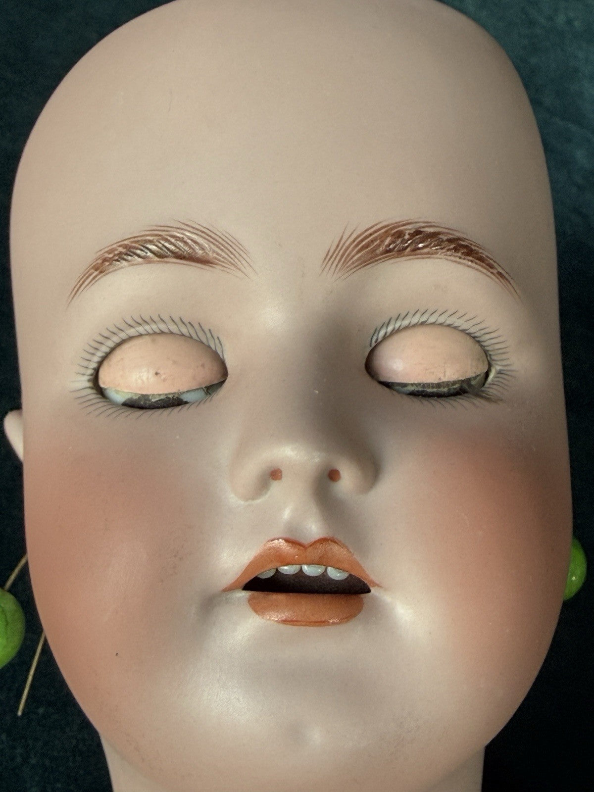 Antique German Simon Halbig Heinrich Handwerck 19” Doll Bisque Head