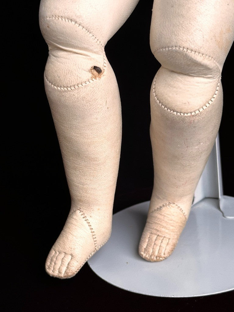 Antique French 18” Francis Gaultier Bisque Head Fashion Bebe Doll with Extras