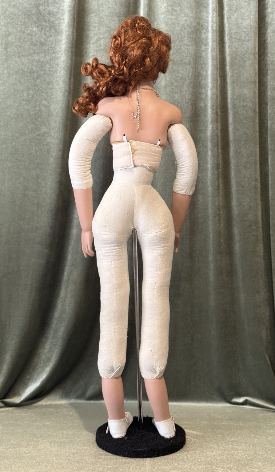 Collectible Large 42” Porcelain Doll “Stormy ” by Rustie LE 2500 COA/Xtra Outfit