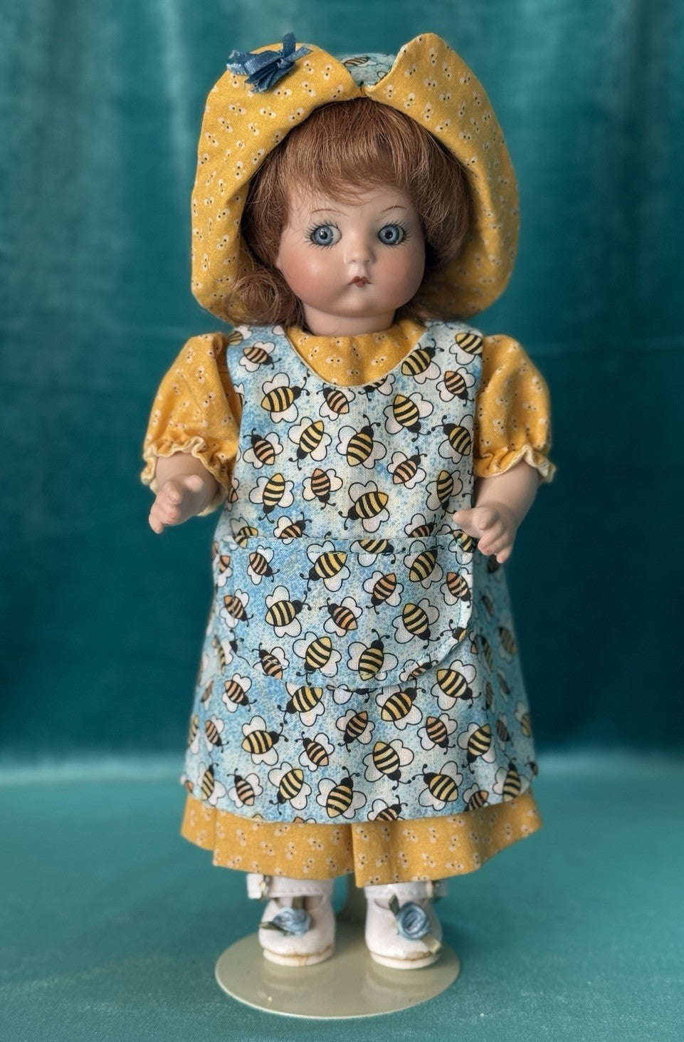Vintage Reproduction of Antique German Armand Marseille”Just Me” 10” Doll