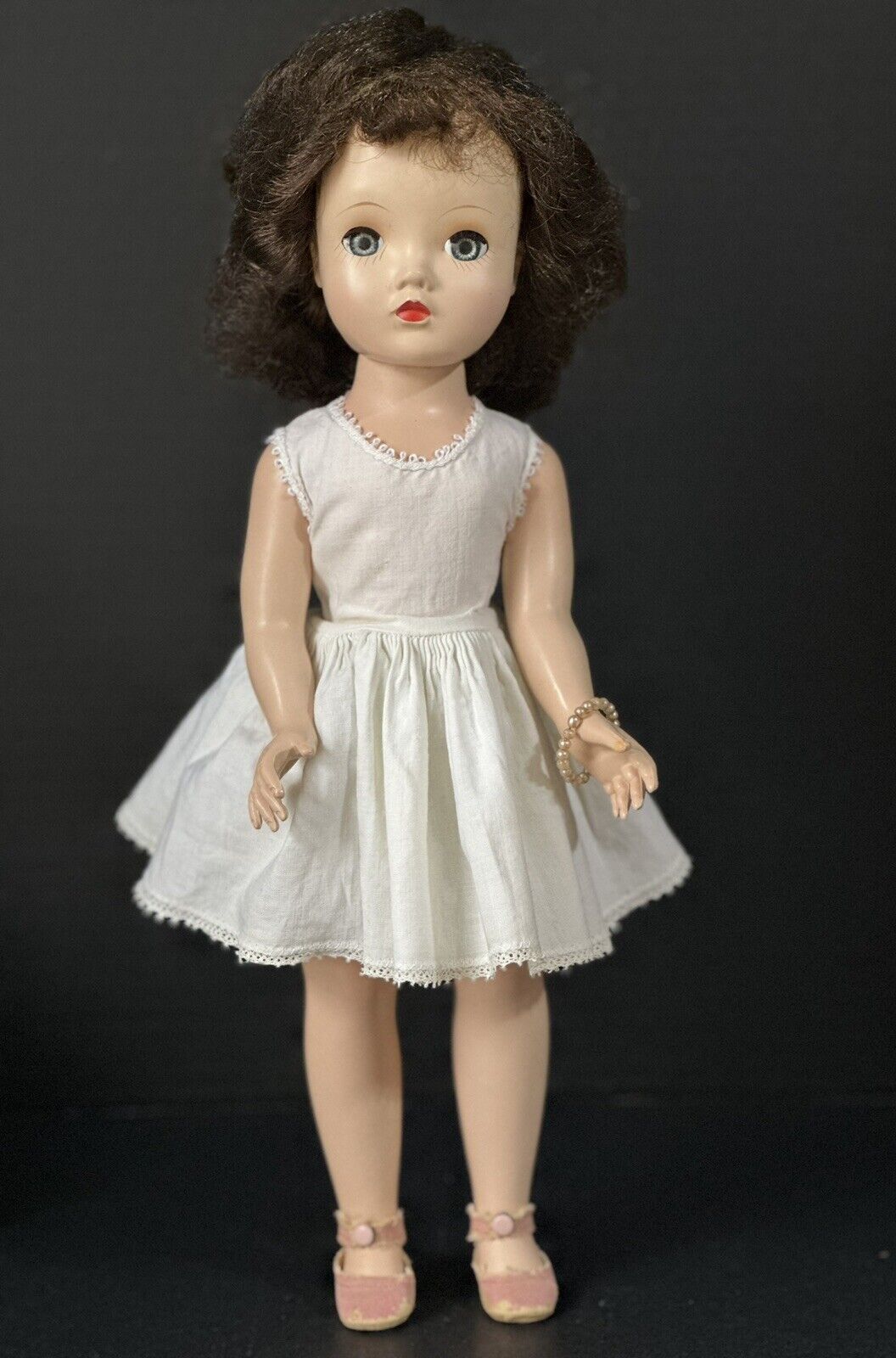Original Vintage 1950’s Madame Alexander 14” Winnie Walker Doll Tagged Outfit