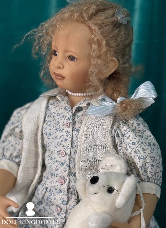 Artist Collectible Vinyl 23” Doll Elfi LE 90 Signed by Heidi Plusczok