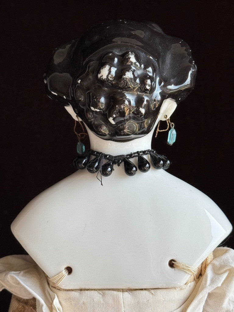 Antique German 18” Countess Dagmar China Head Fashion Doll Milliners Model Body