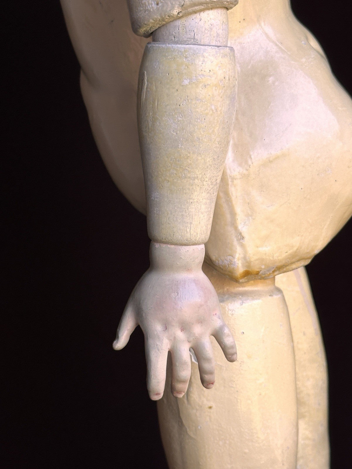 Antique German 23” Gans & Seyfarth Bisque Head Doll