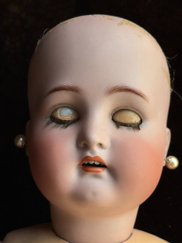 Antique German 28" Simon & Halbig Kammer & Reinhardt Bisque Head Doll