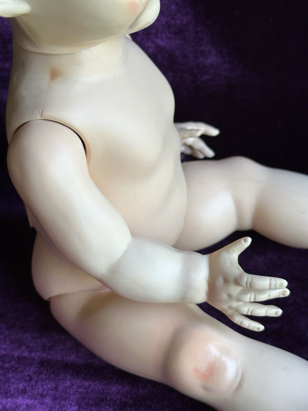 Vintage Plastic 16” Pedigree Made in England Flirty Eyes Toddler Doll