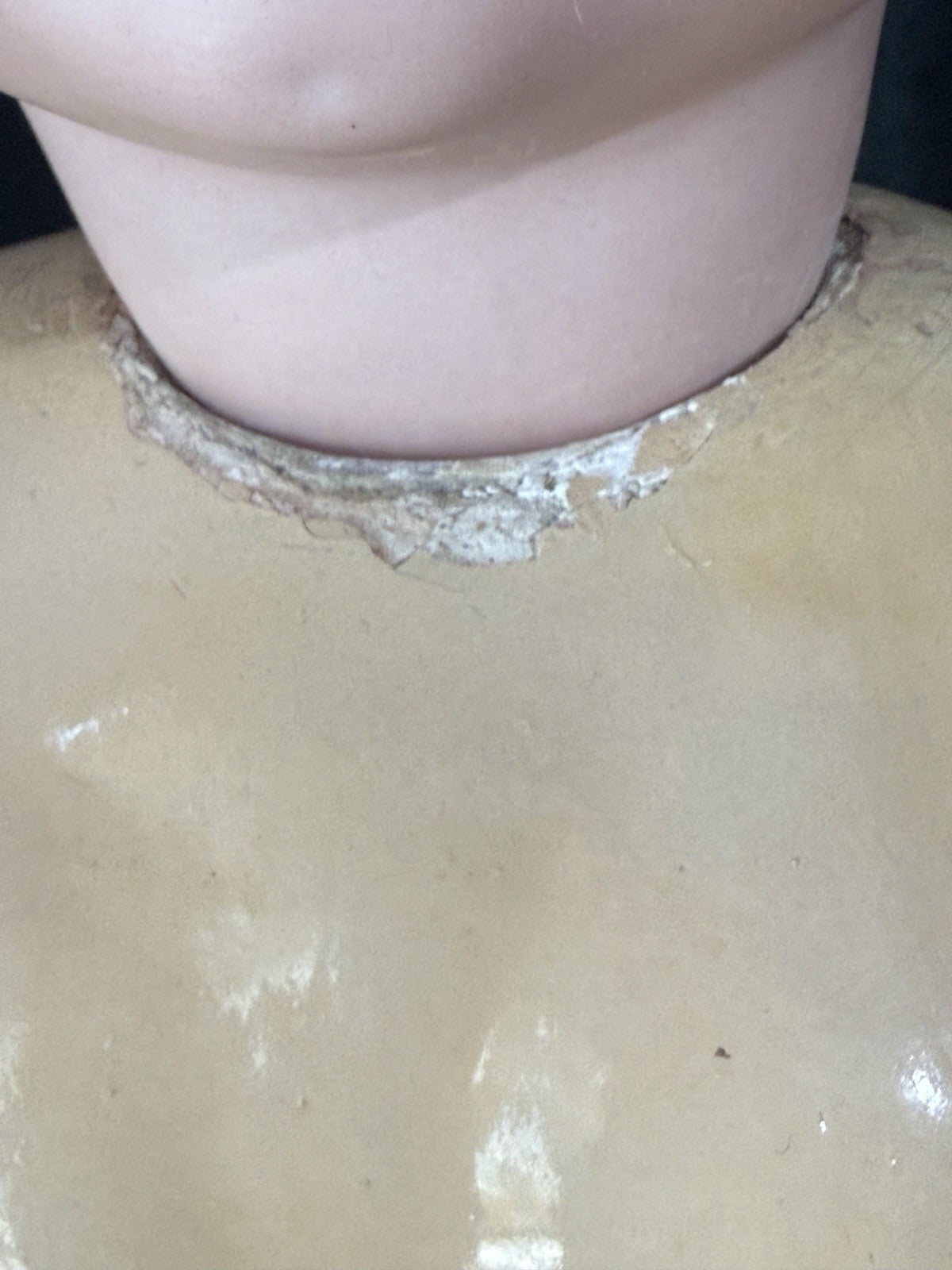 Antique German 27” Adolf Wislizenus Doll Bisque Head Composition Body