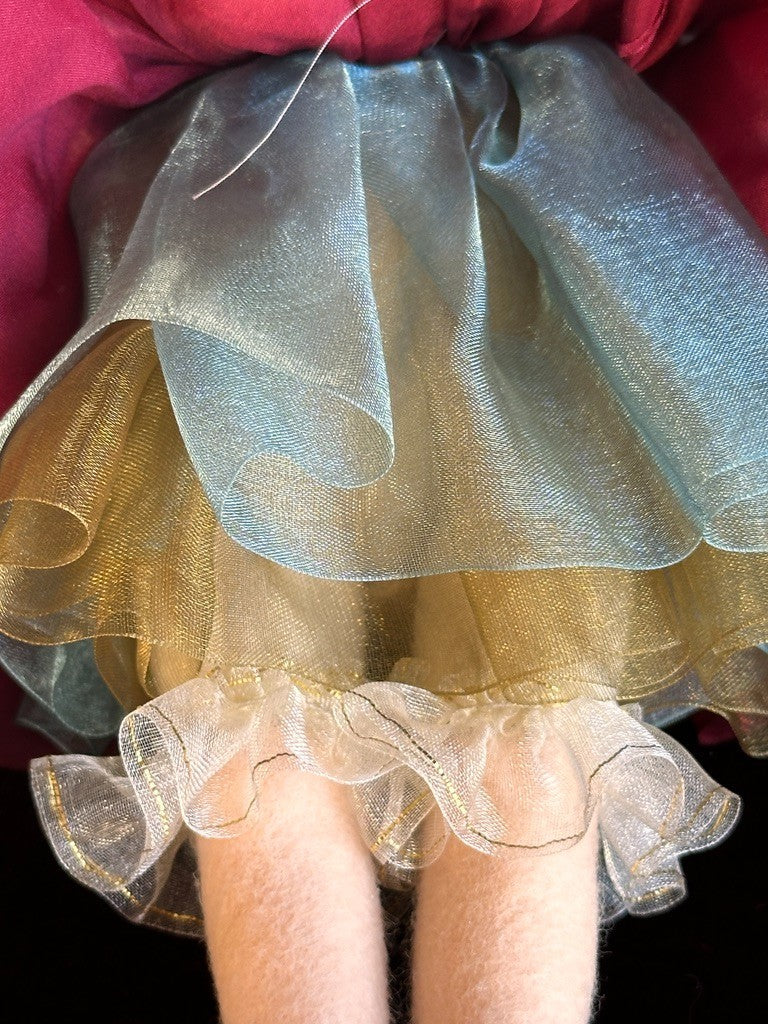 Collectible 12” John Wright Le Bal Masque Musette UFDC Candy Container Doll