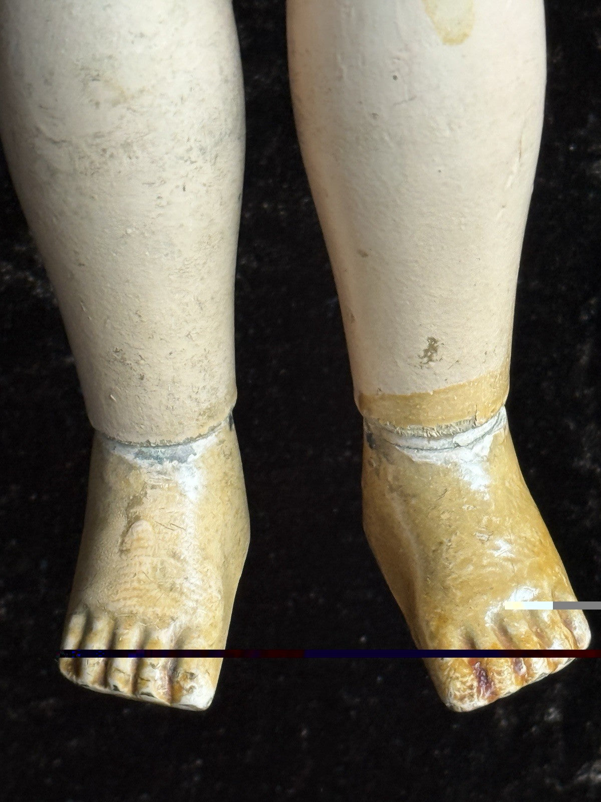 Antique American 17” Schoenhut Wooden Jointed Miss Dolly Doll
