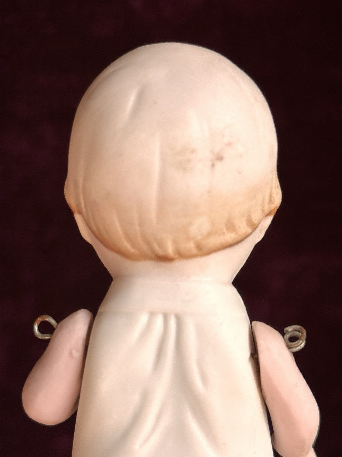 Rare Antique German 5” Baby Bud Style All Bisque Googly Girl Doll