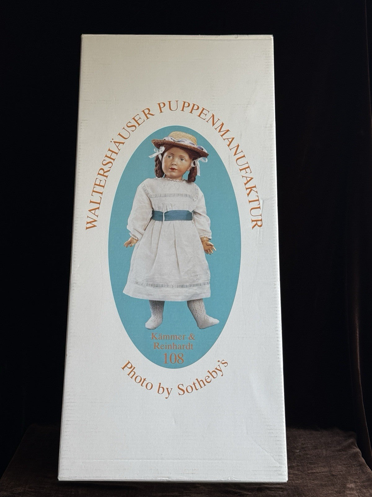 Collectible Vinyl 30” Bambina Bella Doll by Hildegard Gunzel WMP LE 500, Box