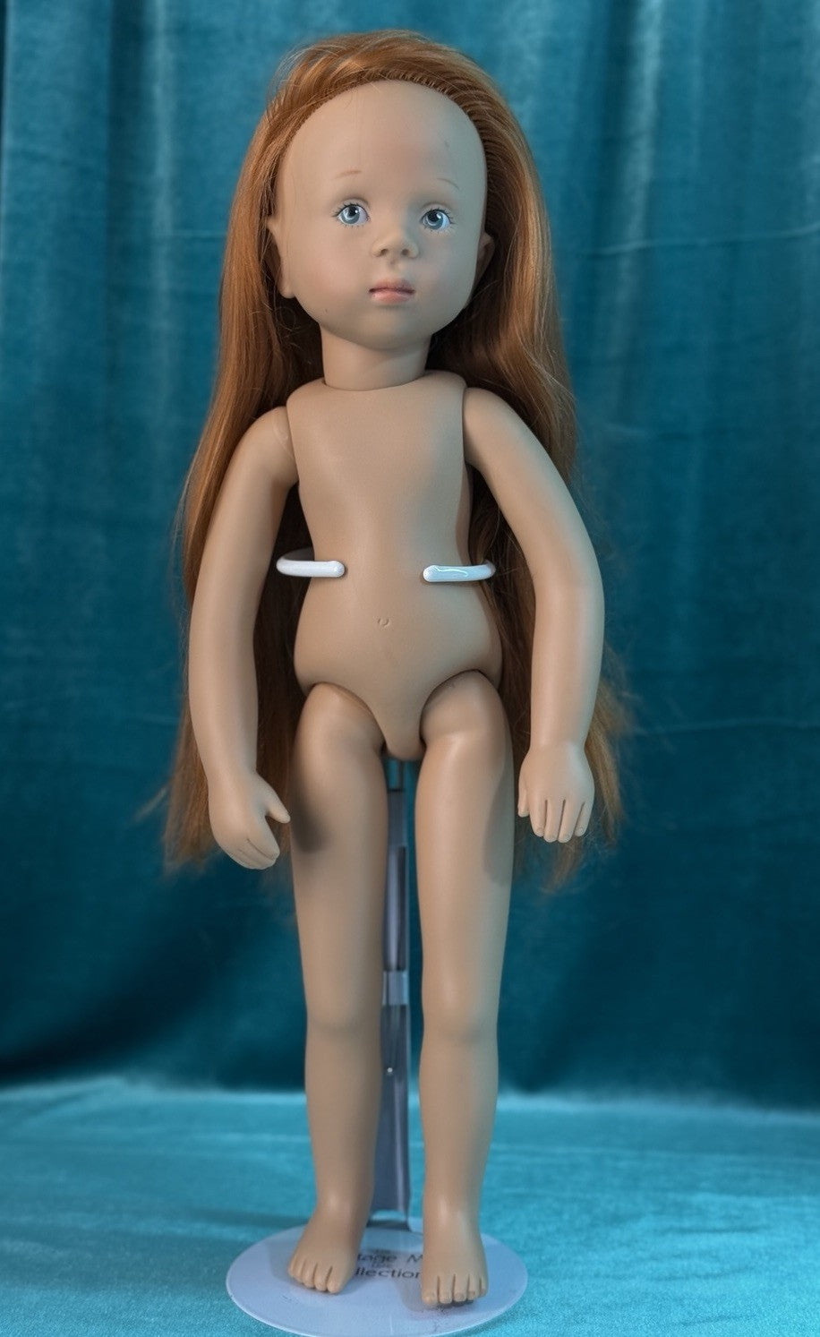 Collectible Vinyl 17” Doll Fanouche By Sylvia Natterer For Gotz  Redressed