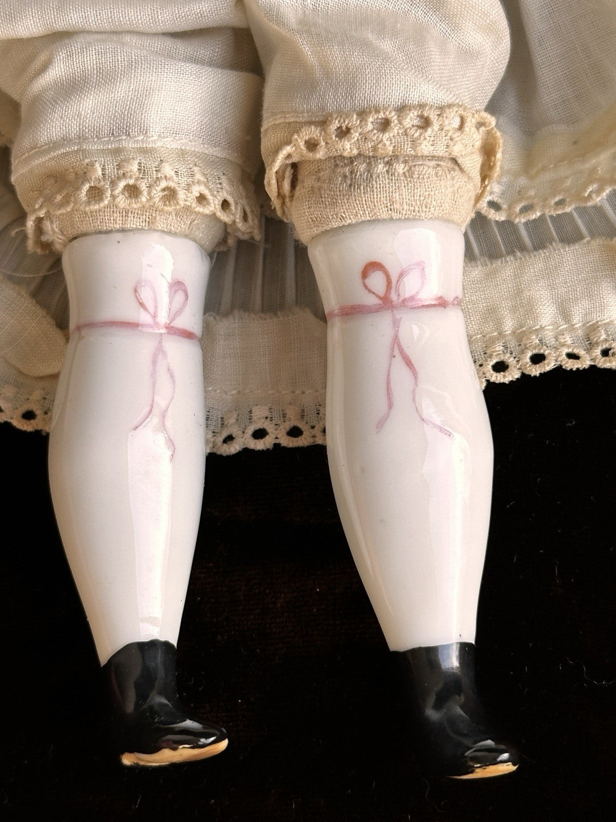 Vintage 13” Reproduction of Antique German Lydia China Head Doll