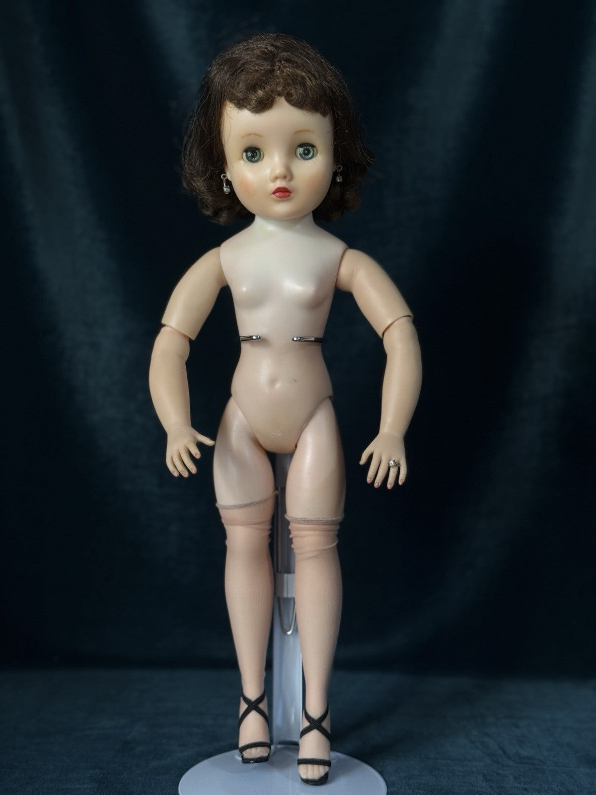 Vintage 1958 Madame Alexander 16” Elise Doll Aquamarine Bolero #16-11 Outfit