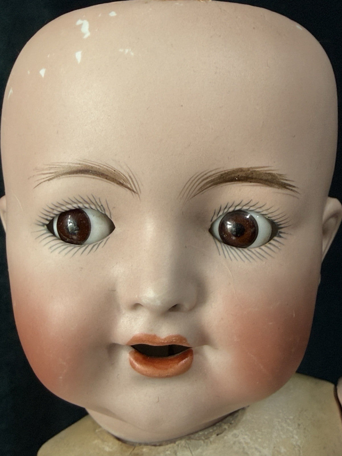 Antique German Kammer & Reinhardt Simon Halbig 126 Flirty Sleepy Eyes 17” Doll