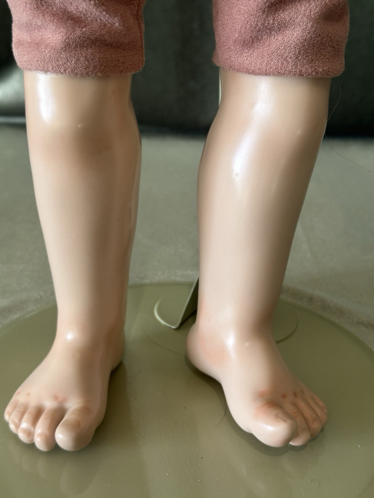 Collectible Artist Susan Krey Baby 22” Doll “Amy” Wax Over Porcelain  LE 50