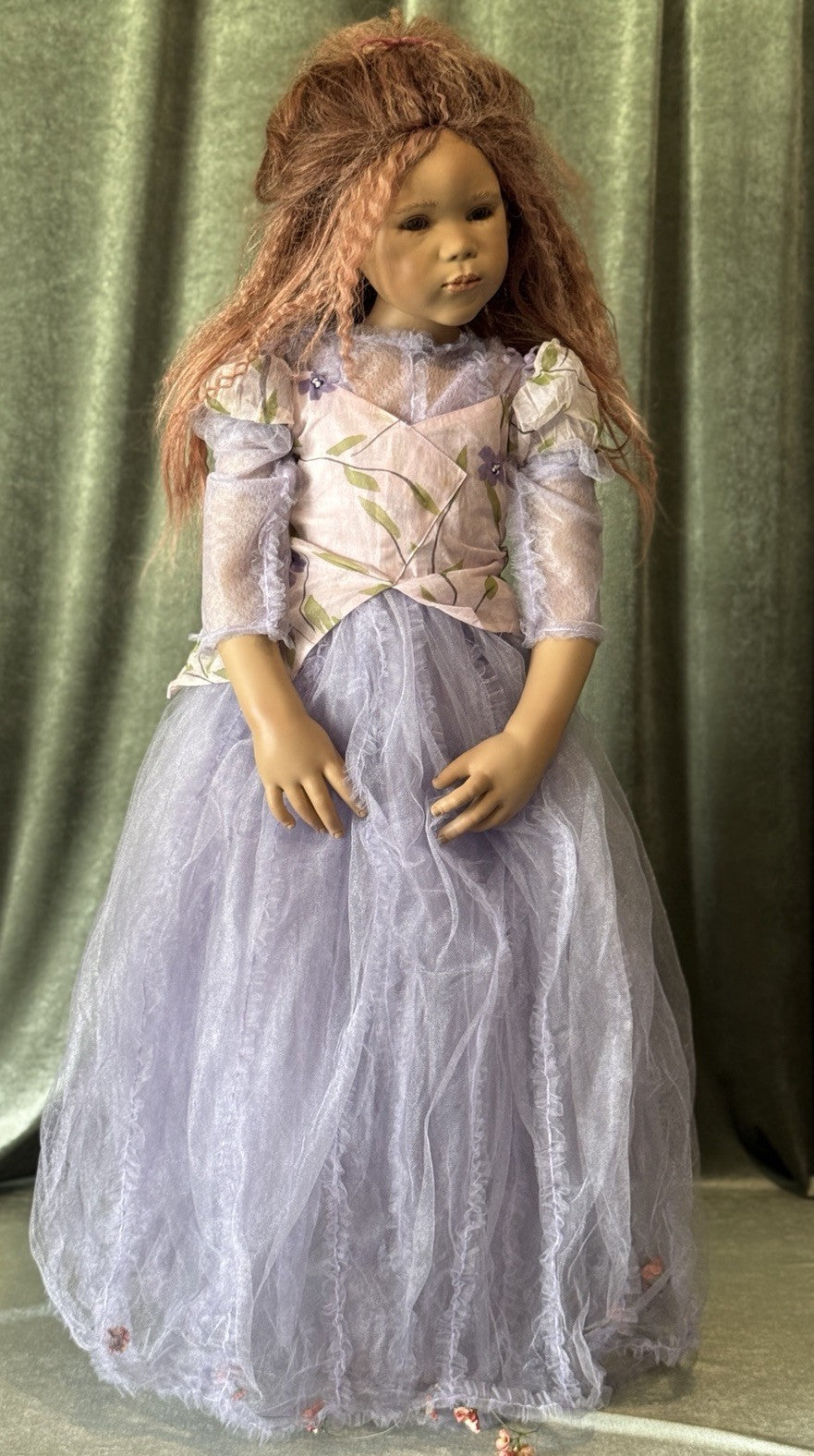 Vinyl Annette Himstedt 35” Doll “Tulani” LE 377 Atlantis Collection 2006