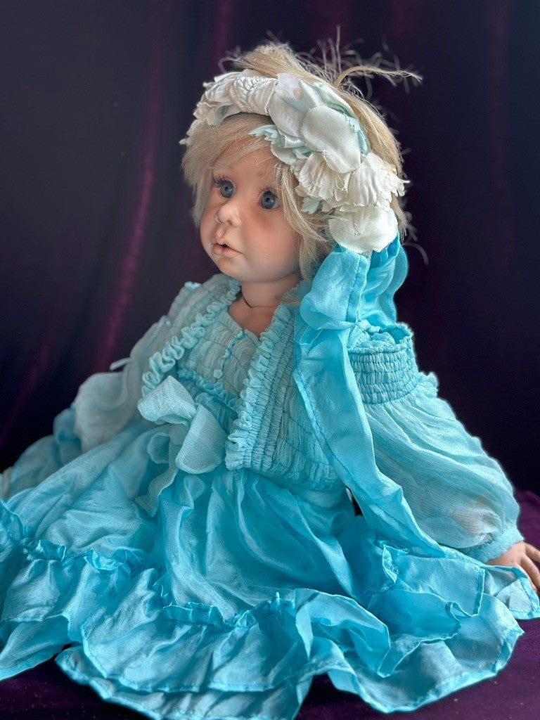 OOAK 25” GSR Fairy Manja Porcelain Doll Gerda Schaarman-Rijsdijk LE 10