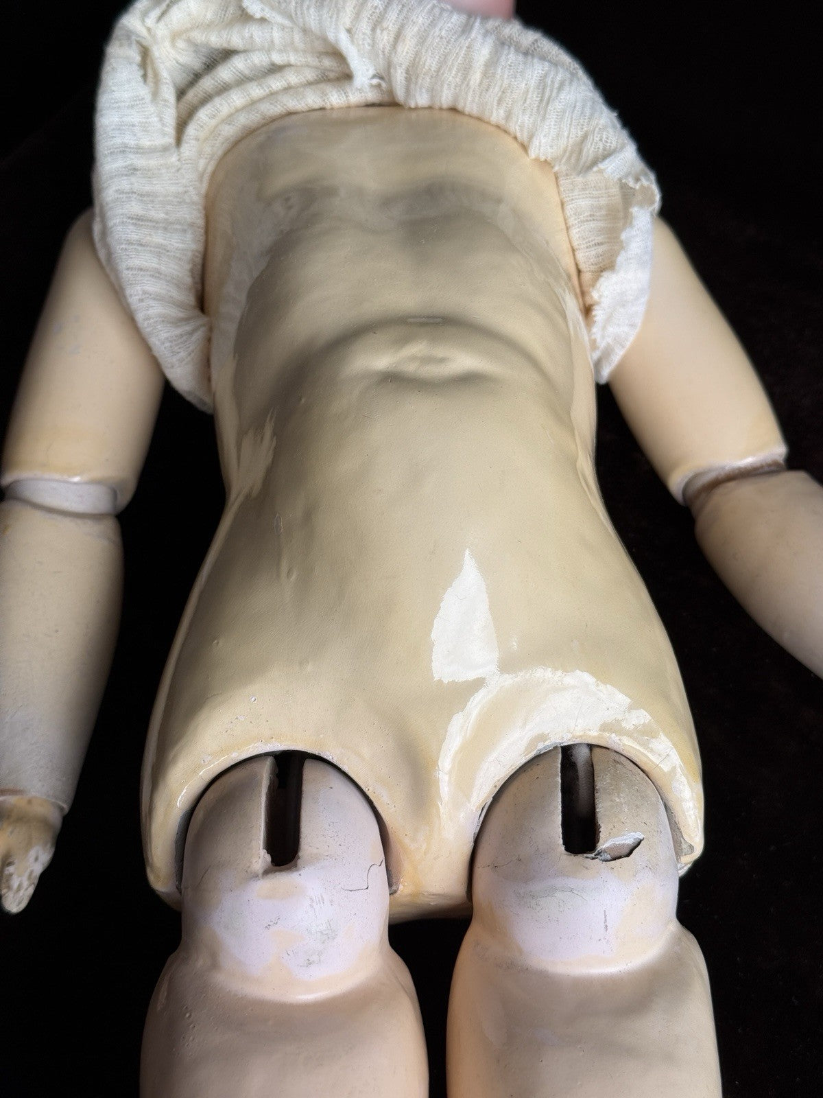 Antique German 24” Adolf Wislizenus 101 My Sweetheart Bisque Head Doll
