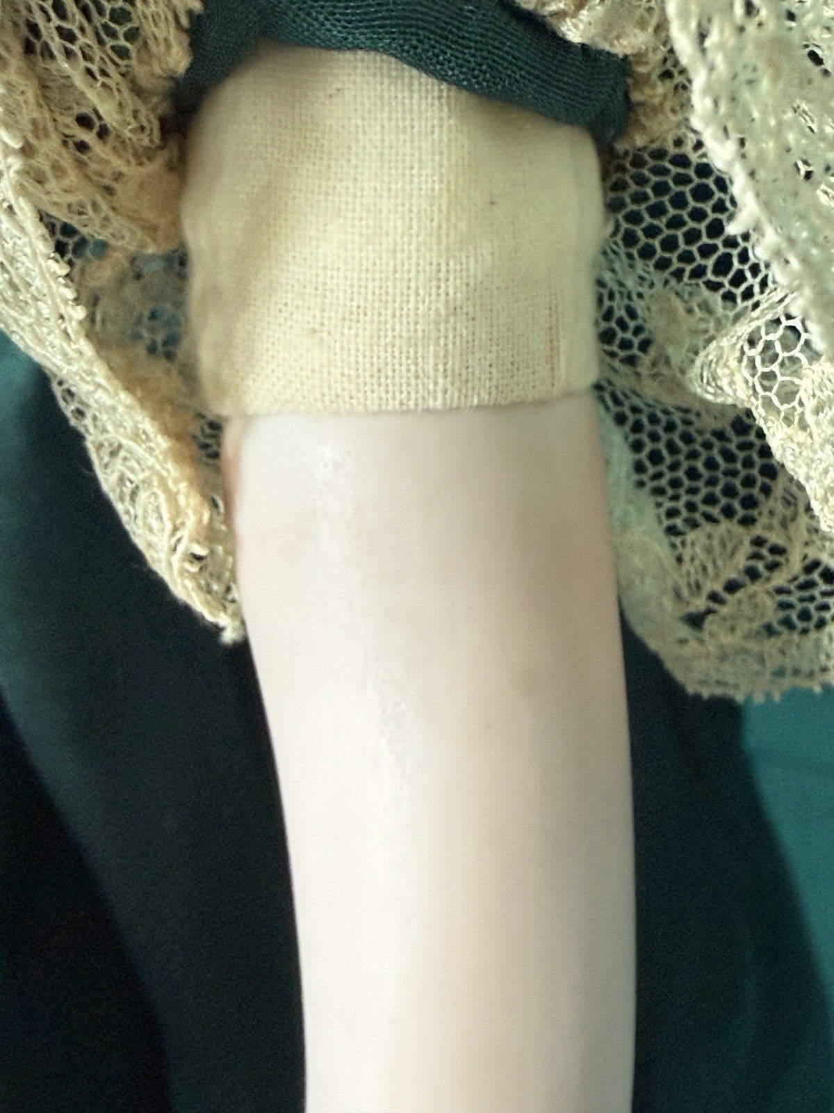 Vintage Reproduction of Kestner Alphabet Series (?) Turned Head 19” Doll