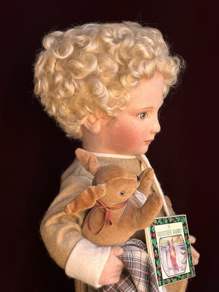 John Wright 17" Michael Babes in Toyland Series II Cloth Felt Doll LE 250 In Box