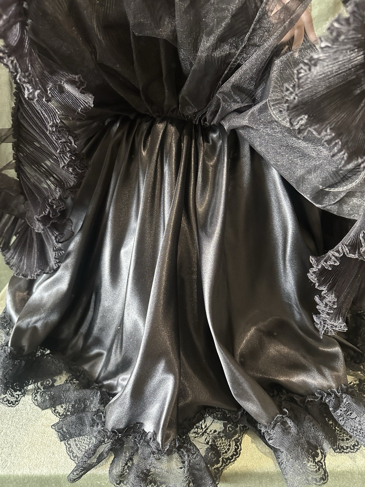 Collectible Large 42” Porcelain Doll “Platinum” by Rustie LE 700 COA/Stand