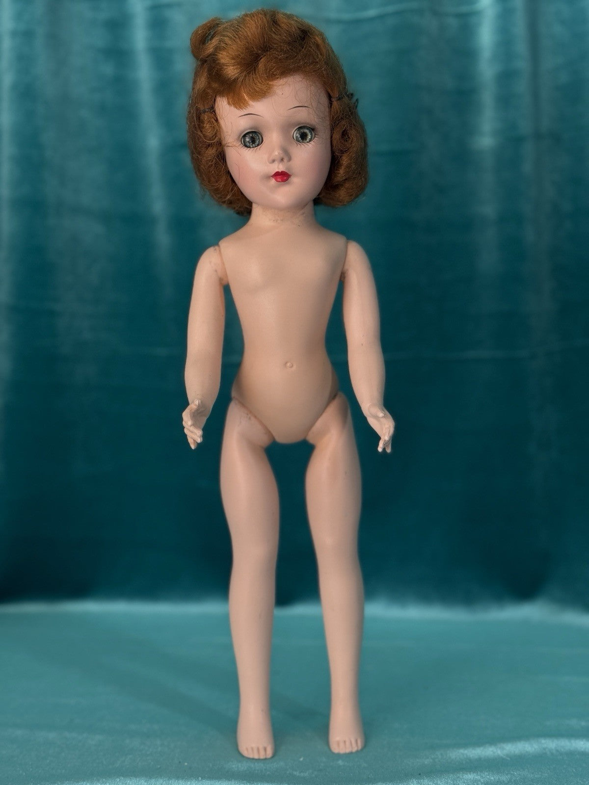 Vintage 14" Mary Hoyer Plastic Doll Skiing Vintage Outfit