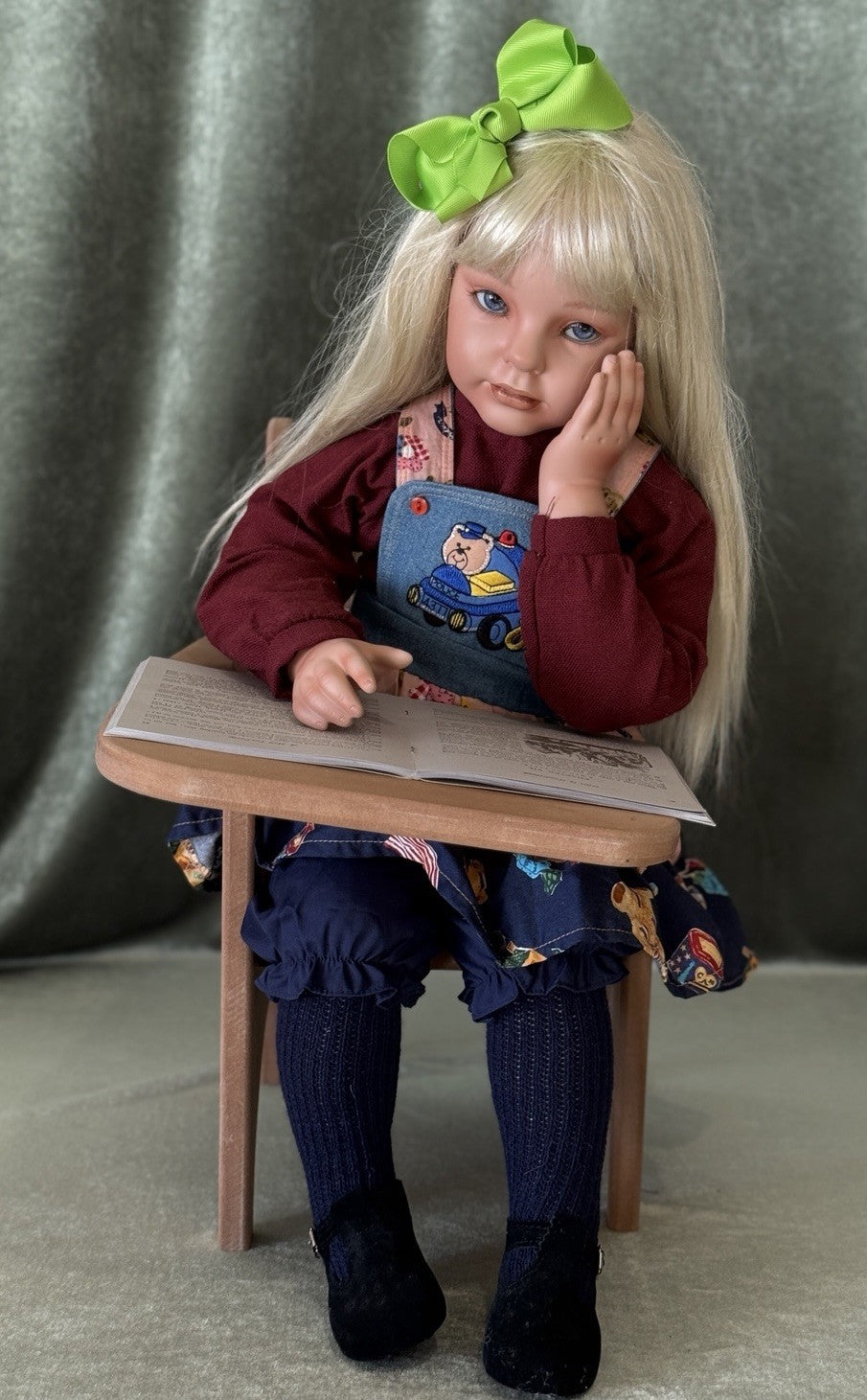 Large Original Porcelain Doll “Danielle” by Donna Rubert LE 2000