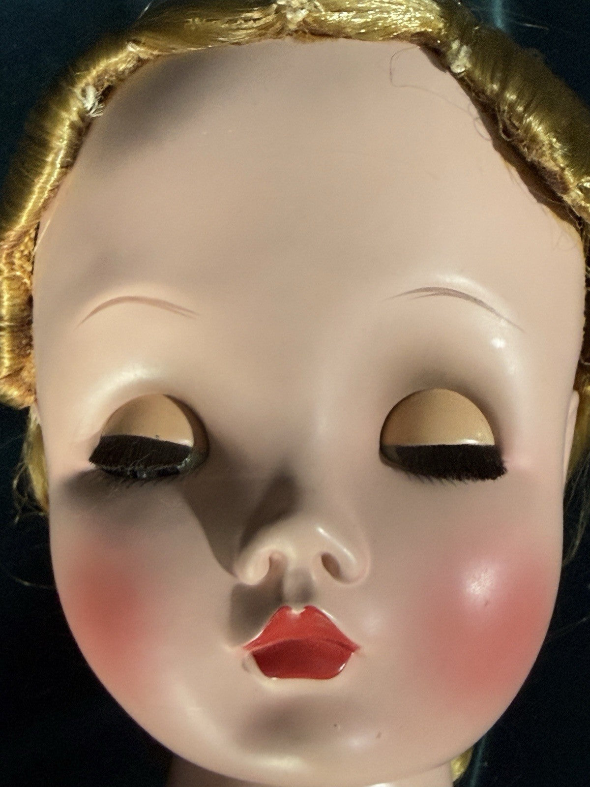 Rare!!! All Original Vintage 1950’s Madame Alexander 24” Binnie In Pink Gown