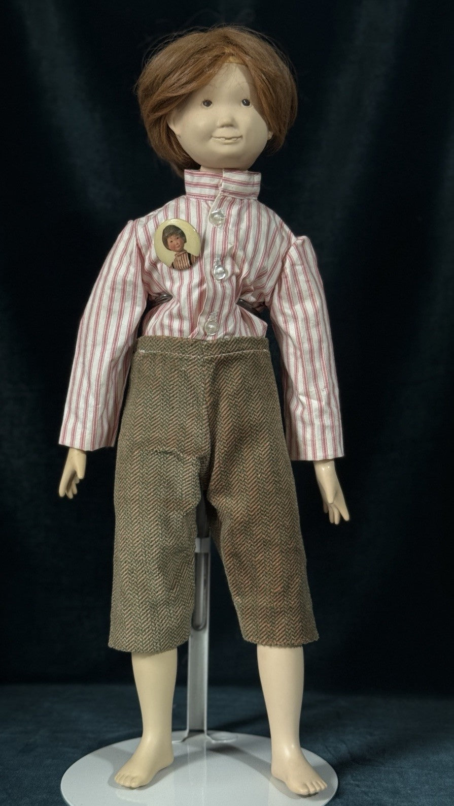 Lot Of 6 Vintage 1973 Kalico Kids Vinyl Dolls By Suzanne Gibson