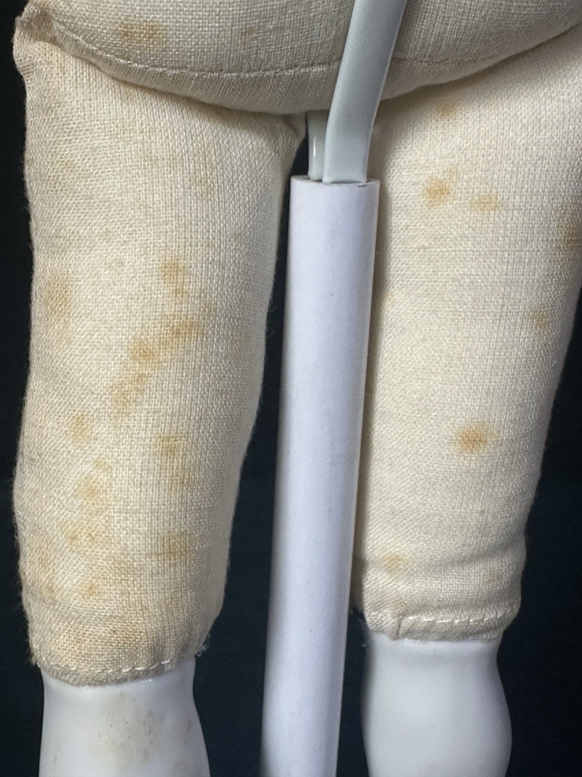 Vintage 1984 Linda Cheek Porcelain Pinkie 14” Doll Original Outfit