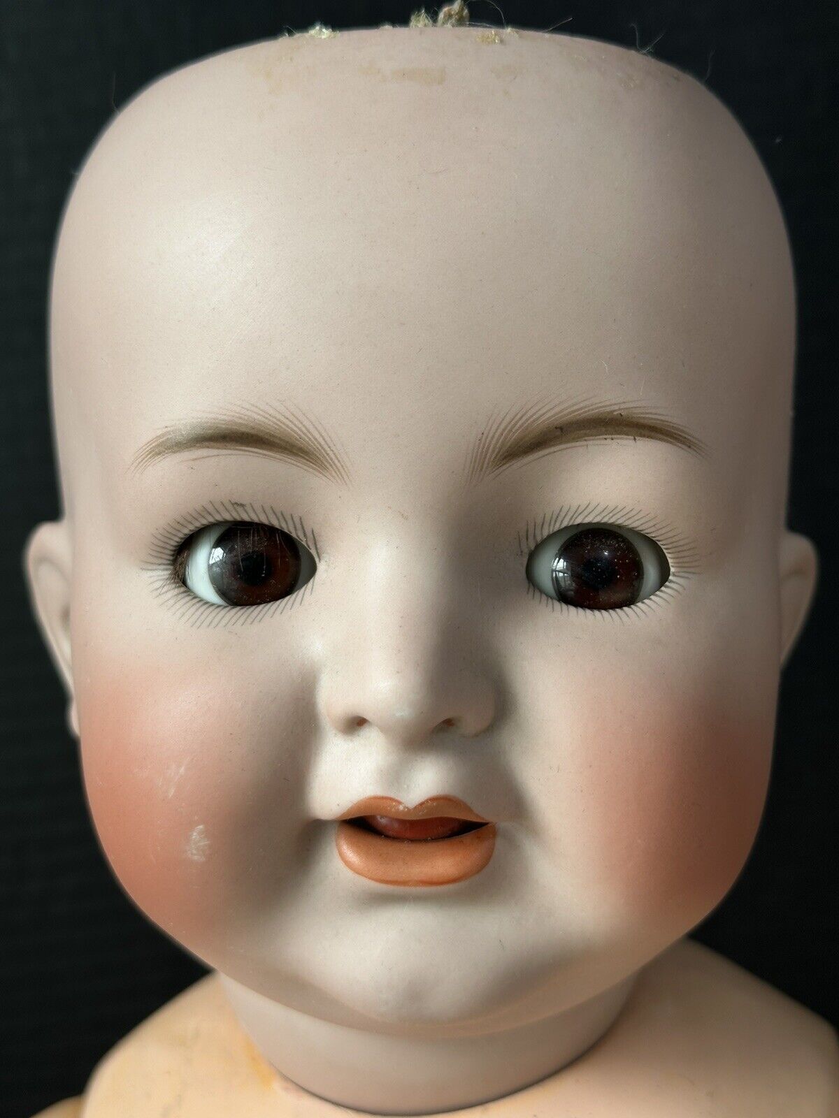 Large 24” Antique German Simon & Halbig Kammer & Reinhardt Flirty Eyes Baby Doll