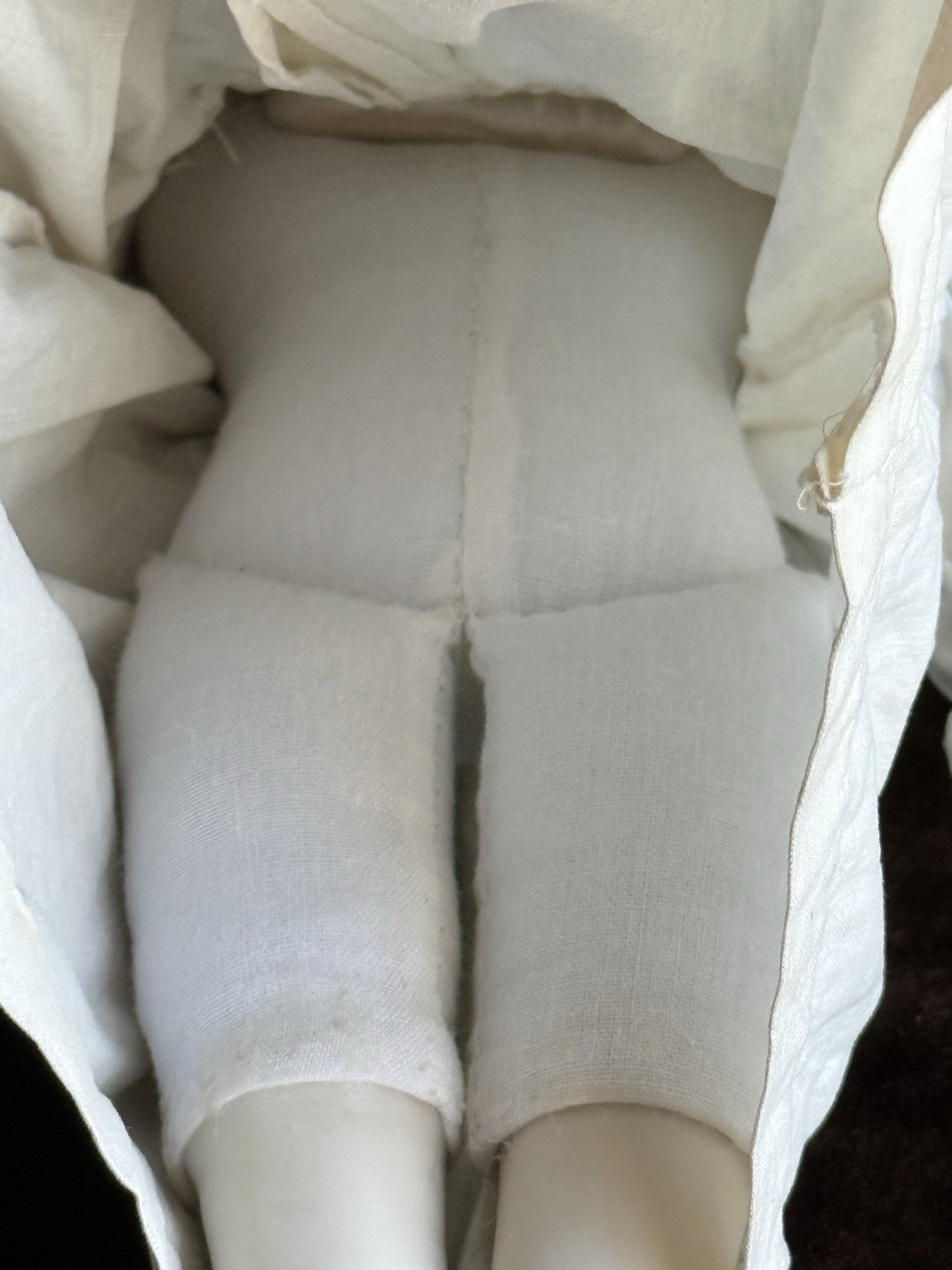 OOAK Collectible 10.75" Kathy Redmond Porcelain Cloth Girl Doll