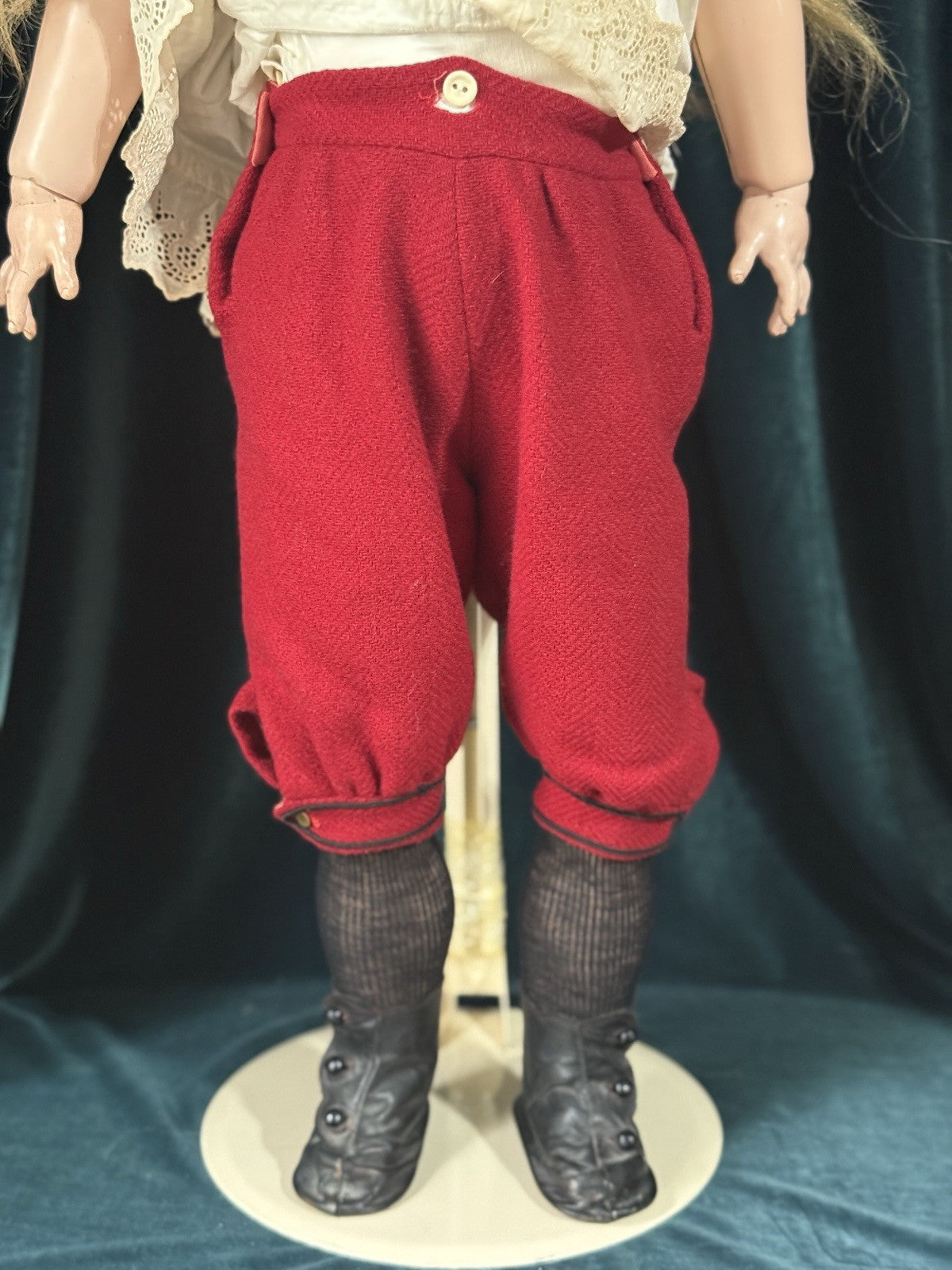 Antique German 29” Kestner 214  Child Doll Bisque Head Composition Body