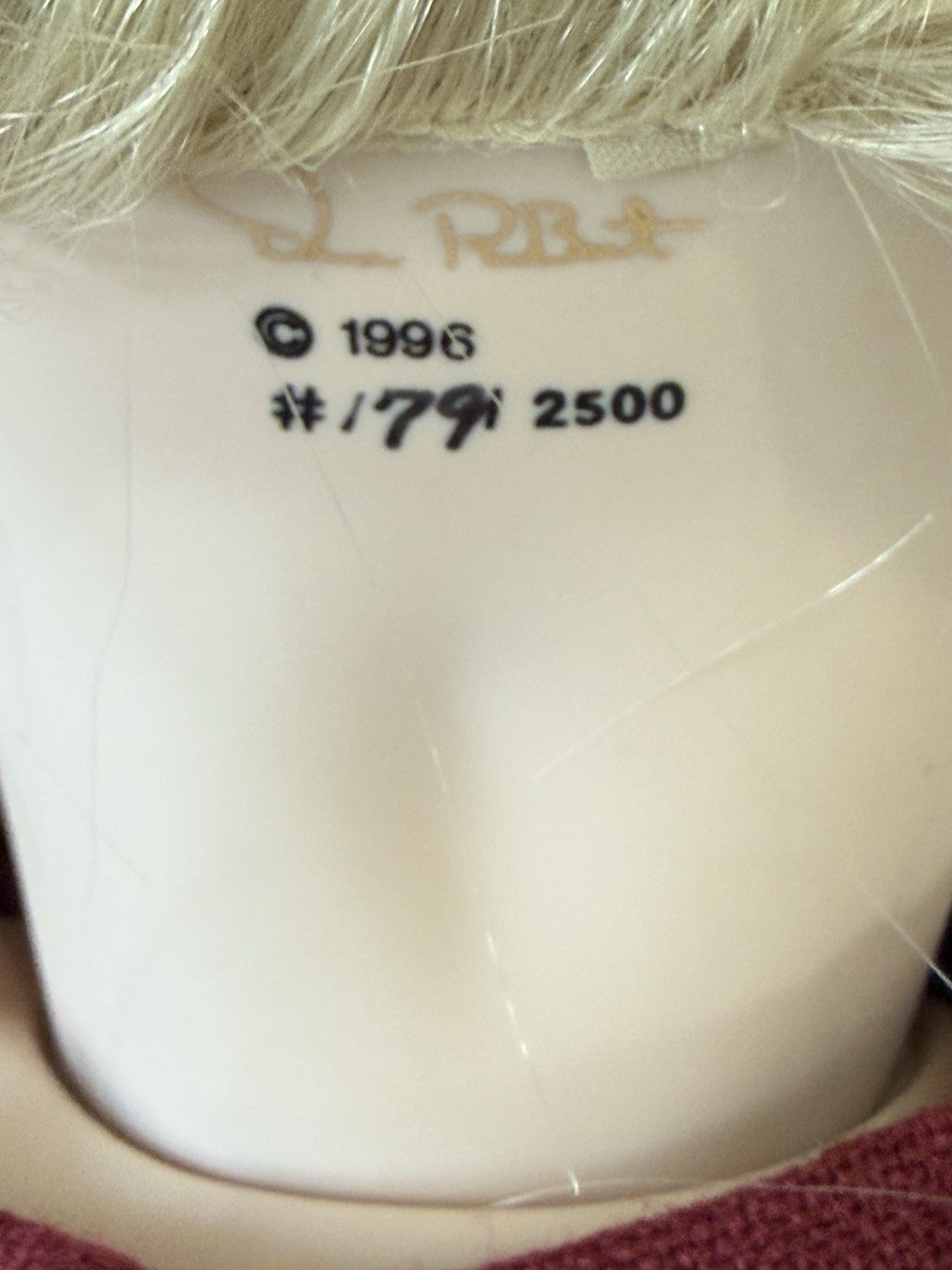 Large Original Porcelain Doll “Danielle” by Donna Rubert LE 2000