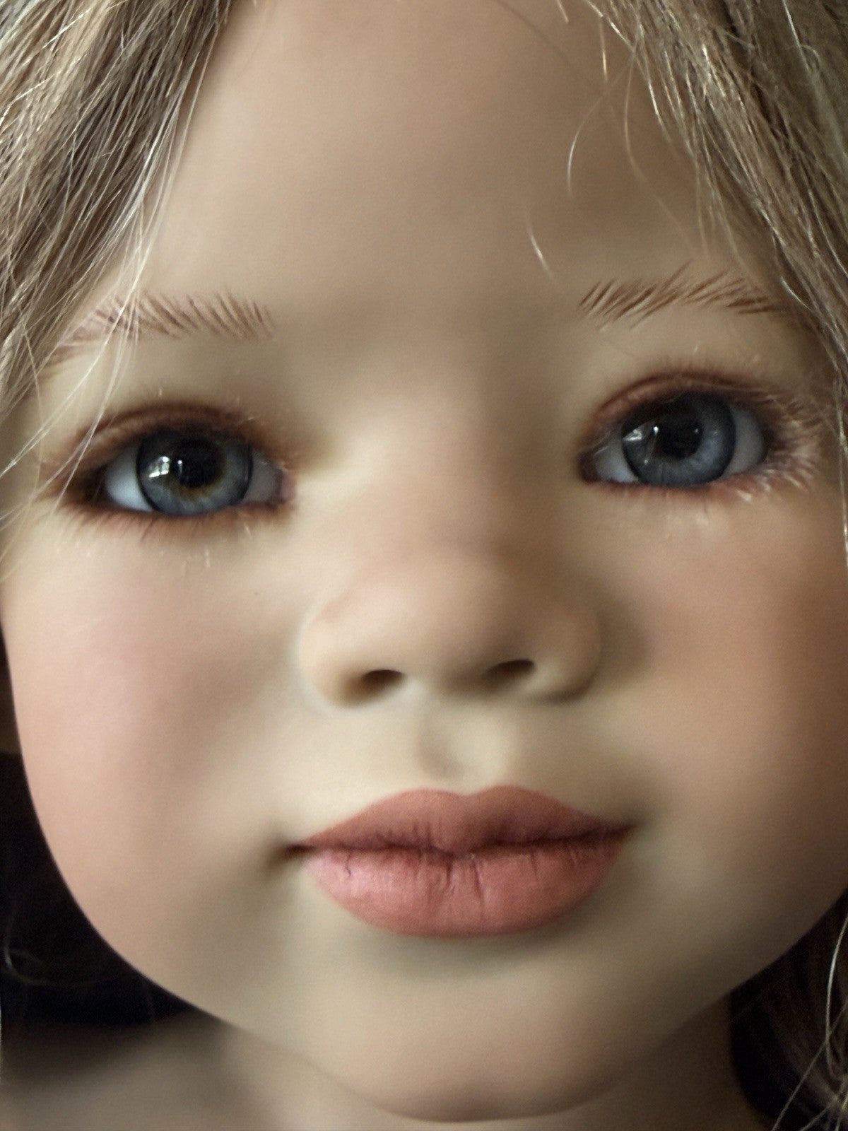 Vinyl Annette Himstedt 34” Doll “Jinka” LE 377 Box/COA