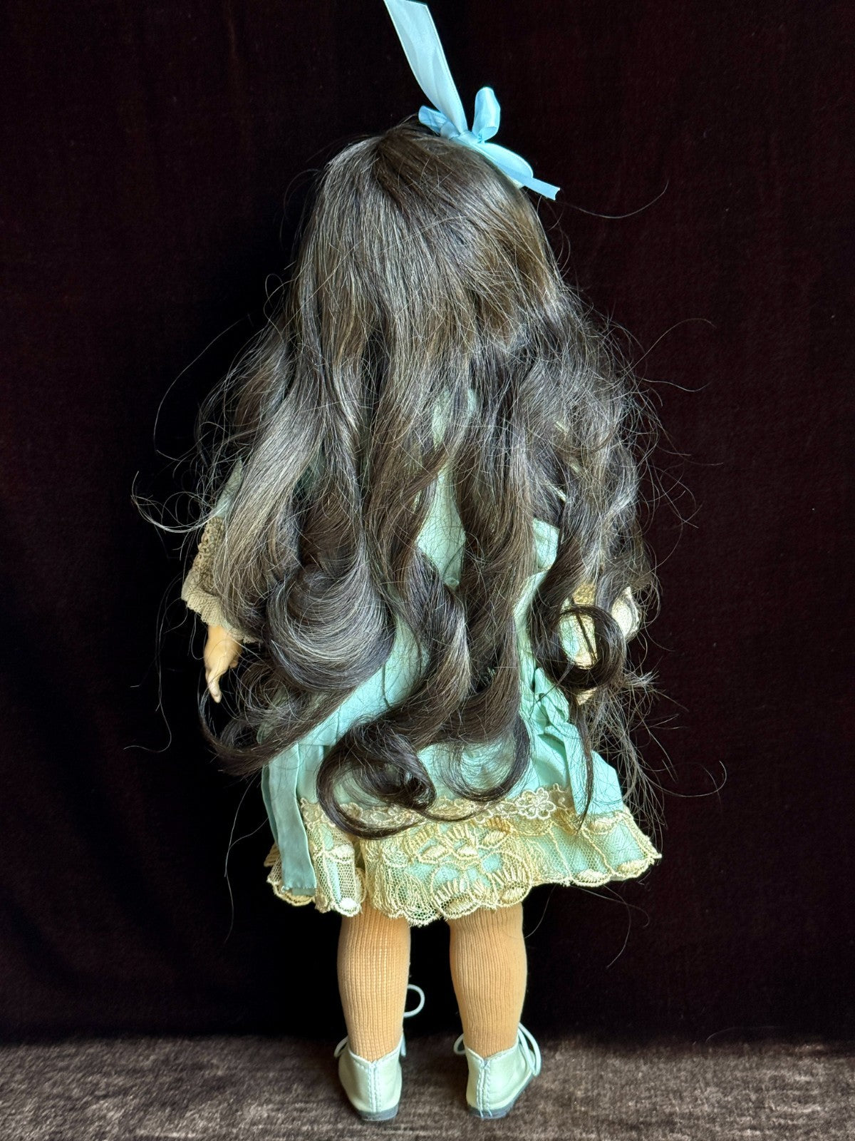 Rare Antique German 16” Heinrich Handwerck 189 Bisque Head Doll