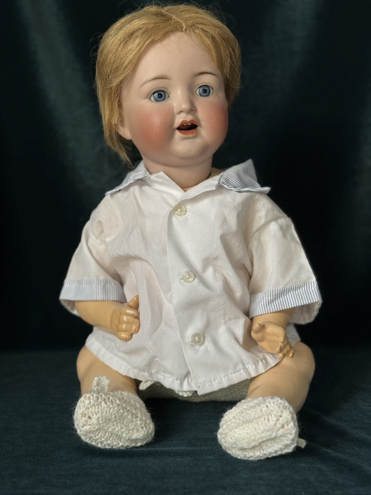 Antique German Kammer & Reinhardt Simon Halbig 126 Sleepy Eyes 18” Baby Doll